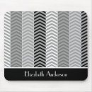 Recherche de chevrons noirs et blancs tapis souris Tendance