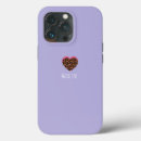 Recherche de dessin de coeur iphone coques Rose