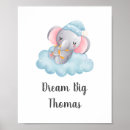 Suche nach baby elephant poster Kindergeschenk