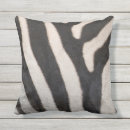 Recherche de zèbre coussins Peau