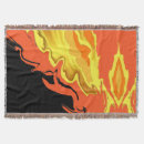 Suche nach flammen decken Orange