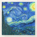 Recherche de peintures dessous de verres Nuit étoilée