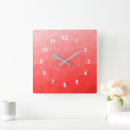 Recherche de roux horloges Rouge