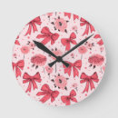 Recherche de vache rose horloges Coquette