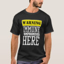 Suche nach immunen tshirts Kompromittiert