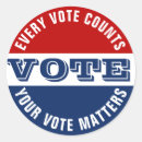 Suche nach abstimmung aufkleber Kampagne