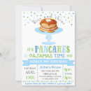 Recherche de pyjamas et crêpes invitations Flapjacks