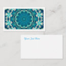 Recherche de hippie chic cartes visite Bleu