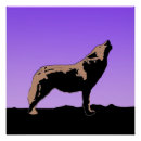 Suche nach howling wolf poster Heulen