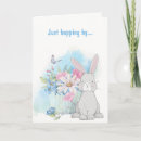 Recherche de de lapin pâques cartes Floral