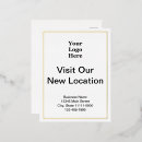 Recherche de nouvel emplacement invitations Annonce de déménagement