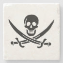 Recherche de pirate dessous de verres Crâne