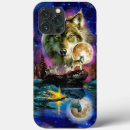 Recherche de loup et lune iphone coques Faune
