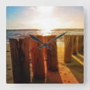 Recherche de mer du nord de horloges Plage