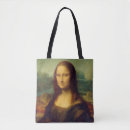 Recherche de mona lisa tote bags Peinture à l'huile