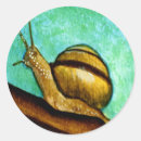 Recherche de limaces autocollants Escargot