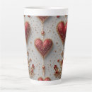Recherche de rouge coeurs tasses Symbole d'amour