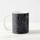 Recherche de topographique tasses Abstrait