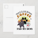 Suche nach hundebesitzer postkarten Kaffee