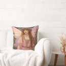 Recherche de fées coussins Rose