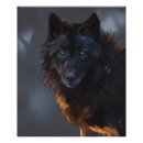 Recherche de noir loups posters Animal