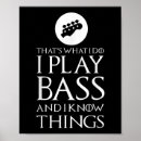 Suche nach bassist poster Lustig