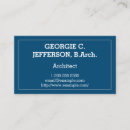 Recherche de architecture et cartes visite Architecte