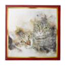 Recherche de chat abstrait carreaux Animaux