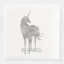 Recherche de licorne serviettes Girly