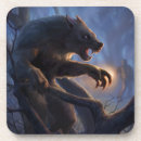 Recherche de loup garou dessous de verres Halloween