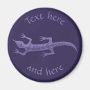 Recherche de lézard magnets Illustration