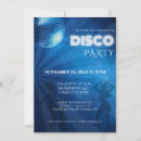 Recherche de boule disco invitations Bleu