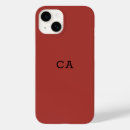 Recherche de rouge brun iphone coques Simple