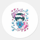 Recherche de kokeshi doll autocollants Kawaii