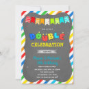 Recherche de double invitations D'anniversaire