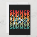 Recherche de vacances plage invitations Vintage