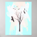 Recherche de oiseaux posters Silhouette
