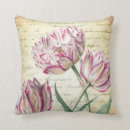 Recherche de tulipe vintage coussins Floral