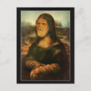 Recherche de parodie mona lisa cartes postales Leonardo da vinci