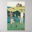 Suche nach die golf spielen poster Vintag