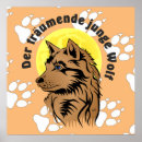 Recherche de loups posters Lune