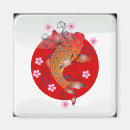 Recherche de carpe koi magnets Japonais