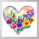Suche nach hübsche herzen poster Blume