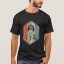 Suche nach neufundland hund tshirts Retro