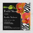 Recherche de douche nuptiale de zèbre invitations Bride
