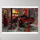 Recherche de voiture rouge posters Garage