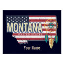 Suche nach montana staat poster Usa