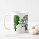 Recherche de arbres silhouette tasses Nature