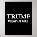 Recherche de golf drôle posters Républicain