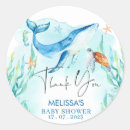 Recherche de baleine bleue autocollants Océanique